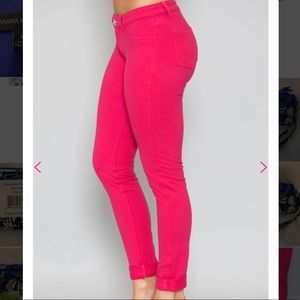Pink Lily Jeggings